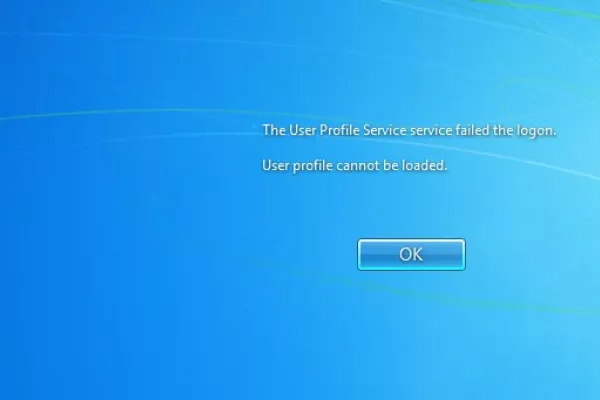 Windows Login Error The User Profile Service Failed The Logon Qdos Windows Login Error The User Profile Service Failed The Logon Qdos