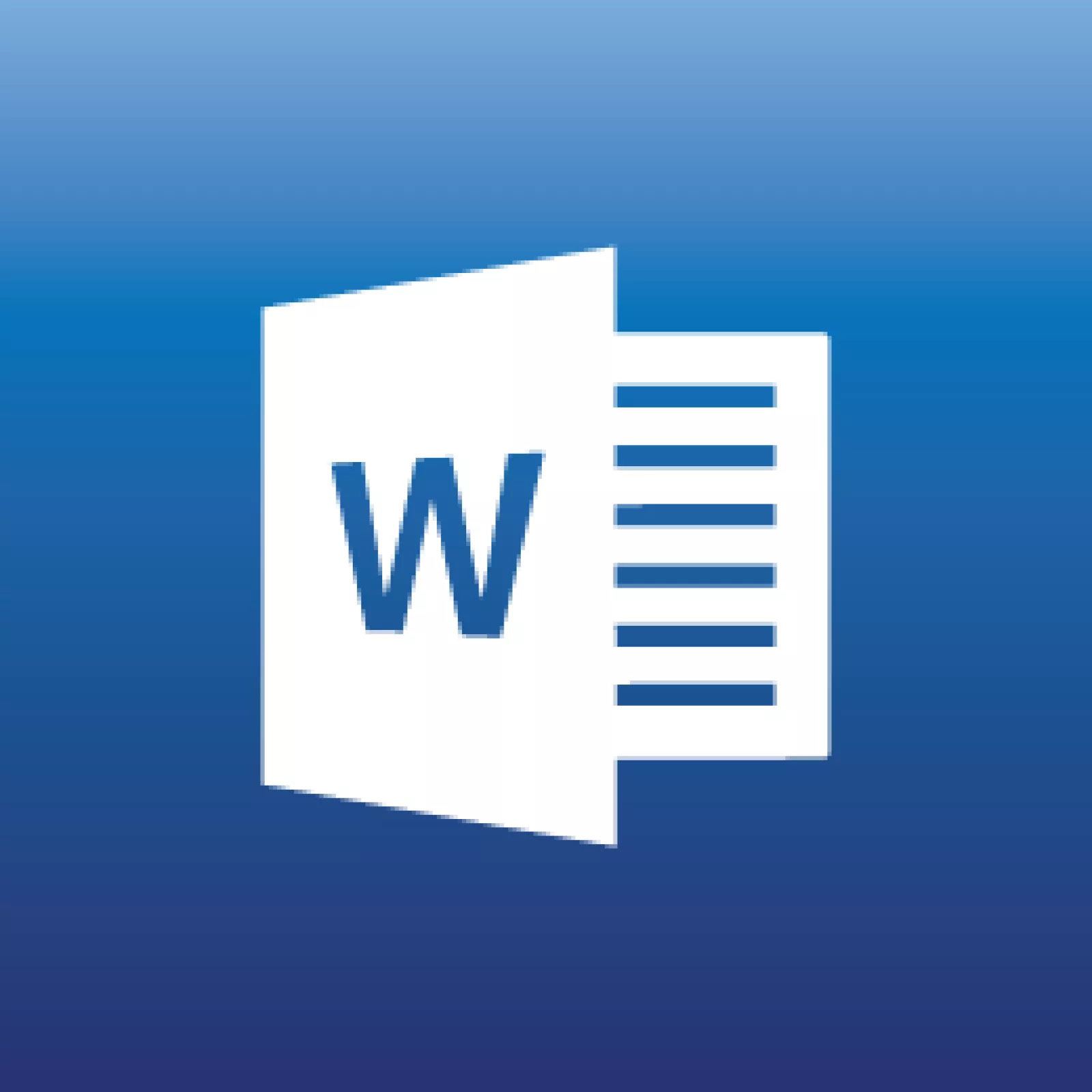 Word icon